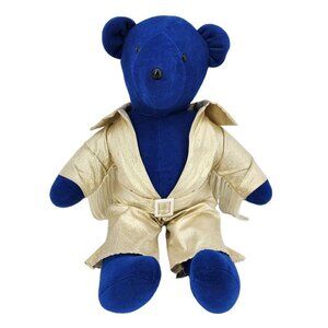 Vintage North American Bear Co Inc Plush Blue Elvis Teddy Bear 20" 1979